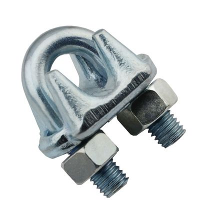 Τύπος US Drop Forged Wire Rope Clips Stainless Steel με εξατομικευμένο μέγεθος ZINC Finish